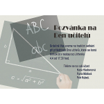 obrázek k článku: Pozvání na setkání při příležitosti Dne učitelů.